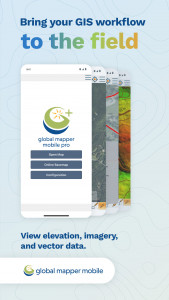 اسکرین شات برنامه Global Mapper Mobile 1