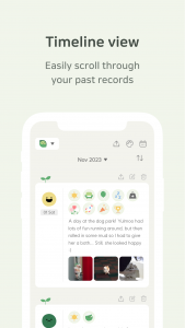 اسکرین شات برنامه DailyBean: Simplest Journal 6