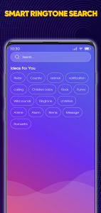 اسکرین شات برنامه Ringtones for android phones 4