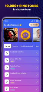 اسکرین شات 3 برنامه Ringtones for android phones