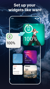 اسکرین شات برنامه Widgets OS 17 - Color Widgets 3