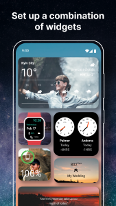 اسکرین شات برنامه Widgets iOS 15 - Color Widgets 5