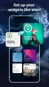 اسکرین شات 3 برنامه Widgets OS 17 - Color Widgets