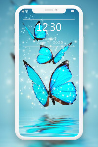 اسکرین شات برنامه Blue Wallpaper 2