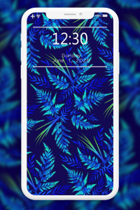اسکرین شات 5 برنامه Blue Wallpaper