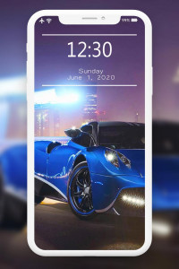 اسکرین شات 3 برنامه Blue Wallpaper