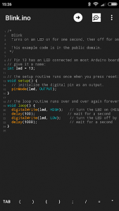 اسکرین شات برنامه Bluino Loader - Arduino IDE 1