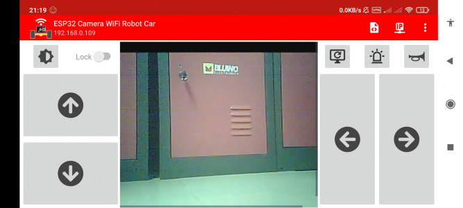 اسکرین شات برنامه ESP32 Camera Wifi Robot Car 1