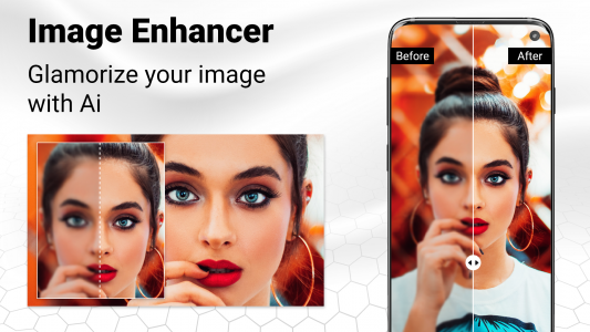 اسکرین شات برنامه HD Photo - AI Photo Enhancer 2