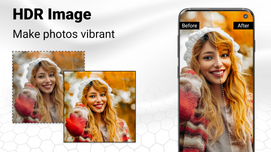 اسکرین شات برنامه HD Photo - AI Photo Enhancer 1