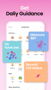 اسکرین شات 5 برنامه Femometer - Fertility Tracker