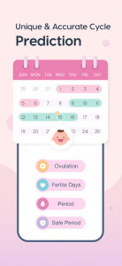 اسکرین شات برنامه Femometer - Fertility Tracker 3