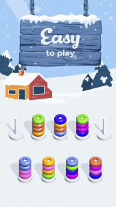 اسکرین شات بازی Color Stack Puzzle – Water Tube Sorting Games 6