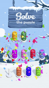 اسکرین شات بازی Color Stack Puzzle – Water Tube Sorting Games 2