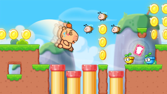 اسکرین شات 2 بازی Capybara World Adventure