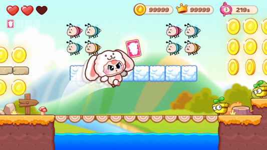 اسکرین شات 1 بازی Super Bunny World Adventure