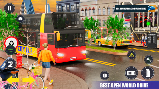 اسکرین شات بازی Bus Simulator: Coach Bus Game 2