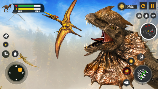 اسکرین شات بازی Dilophosaurus Simulator 3d 2