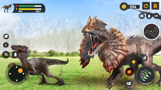 اسکرین شات بازی Dilophosaurus Simulator 3d 3