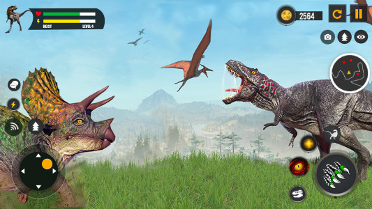 اسکرین شات 5 بازی Real Tyrannosaurus Trex Fight