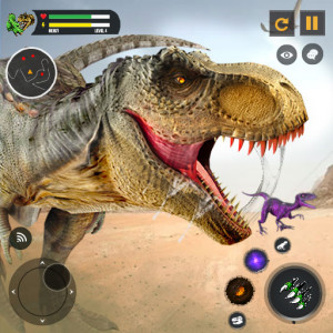 اسکرین شات بازی Real Tyrannosaurus Trex Fight 1