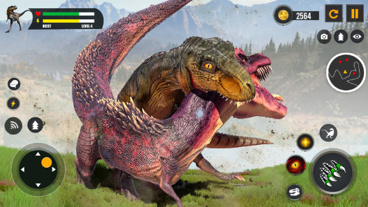 اسکرین شات بازی Real Tyrannosaurus Trex Fight 4