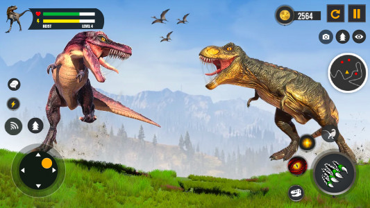 اسکرین شات بازی Real Tyrannosaurus Trex Fight 3