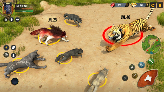 اسکرین شات بازی Wild Wolf Simulator Wolf Games 4