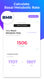 اسکرین شات برنامه BMI Calculator: Body Fat Percentage & Ideal Weight 3