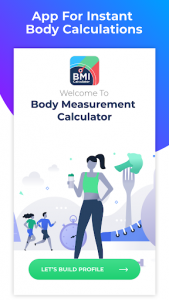 اسکرین شات برنامه BMI Calculator: Body Fat Percentage & Ideal Weight 1
