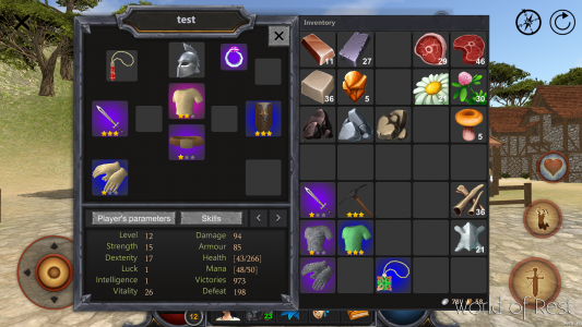 اسکرین شات 2 بازی World Of Rest: Online RPG