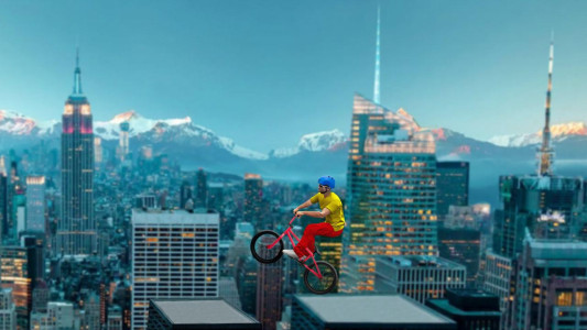 اسکرین شات 2 بازی BMX Bike Stunt