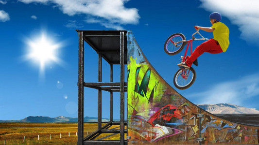 اسکرین شات بازی BMX Bike Stunt 5