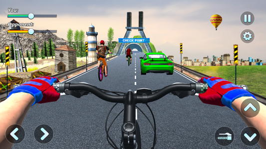 اسکرین شات برنامه BMX Cycle Race: Cycle Stunts 6