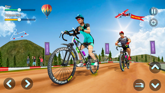 اسکرین شات برنامه BMX Cycle Race: Cycle Stunts 3