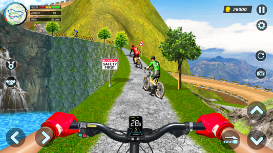 اسکرین شات برنامه BMX Cycle Race: Cycle Stunts 2