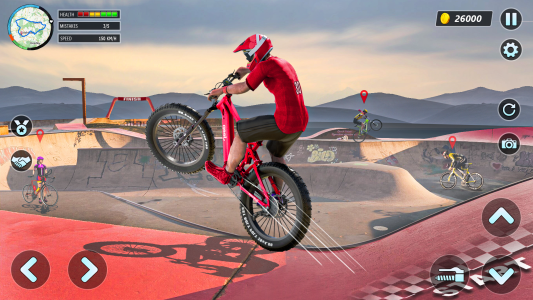 اسکرین شات برنامه BMX Cycle Race: Cycle Stunts 3
