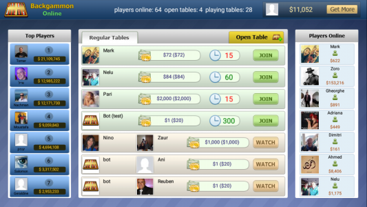اسکرین شات بازی Backgammon Online - Board Game 2