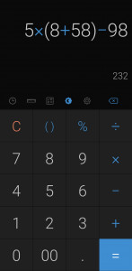 اسکرین شات 2 برنامه Simple Calculator