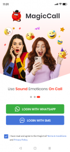 اسکرین شات برنامه MagicCall – Voice Changer App 3