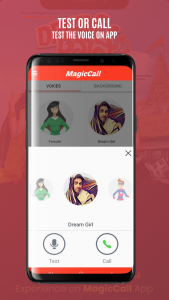 اسکرین شات برنامه MagicCall – Voice Changer App 2