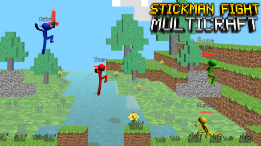 اسکرین شات بازی Stickman Fight Multicraft 1