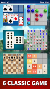 اسکرین شات بازی Board Game Classic: Domino, Solitaire, 2048, Chess 7
