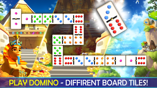 اسکرین شات 2 بازی Dominoes - 5 Board Game Domino