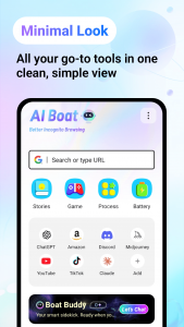 اسکرین شات برنامه Boat AI Browser: Web & Tools 4