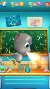 اسکرین شات 2 بازی Virtual Pet Bob - Funny Cat