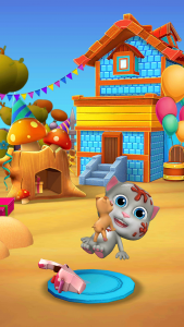 اسکرین شات 1 بازی Virtual Pet Bob - Funny Cat