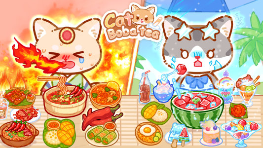 اسکرین شات 6 بازی Cat Boba Tea: Food ASMR Master