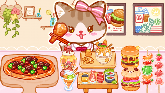 اسکرین شات 2 بازی Cat Boba Tea: Food ASMR Master