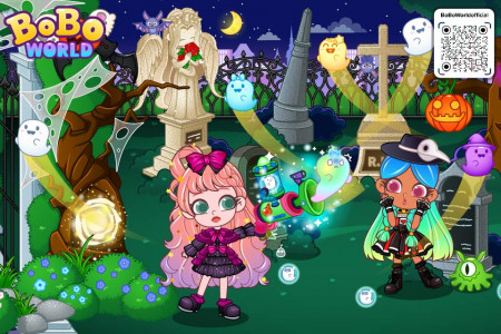 اسکرین شات 1 بازی BoBo World Haunted House -kids